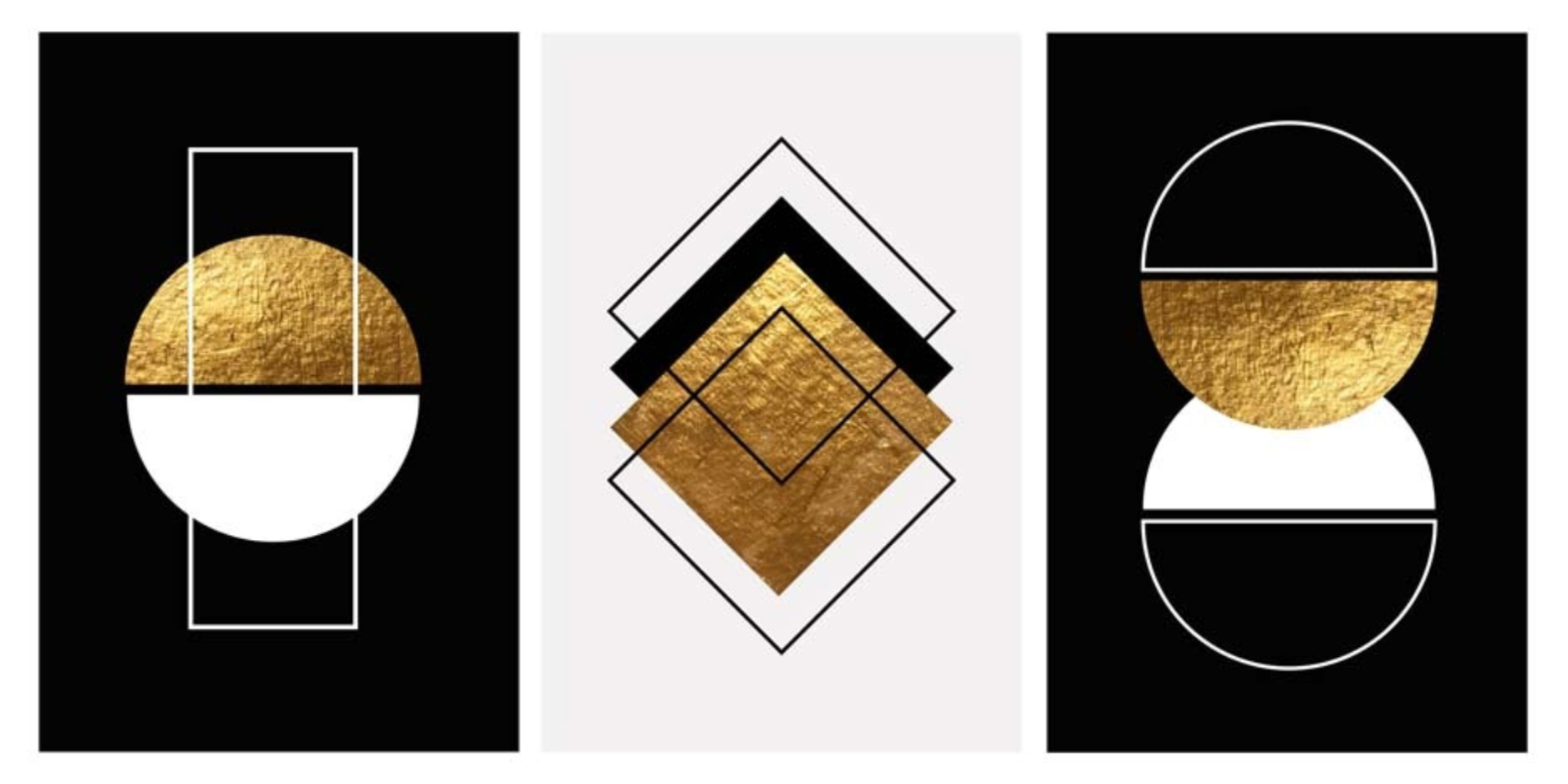 ABSTRACT 3 PIECES