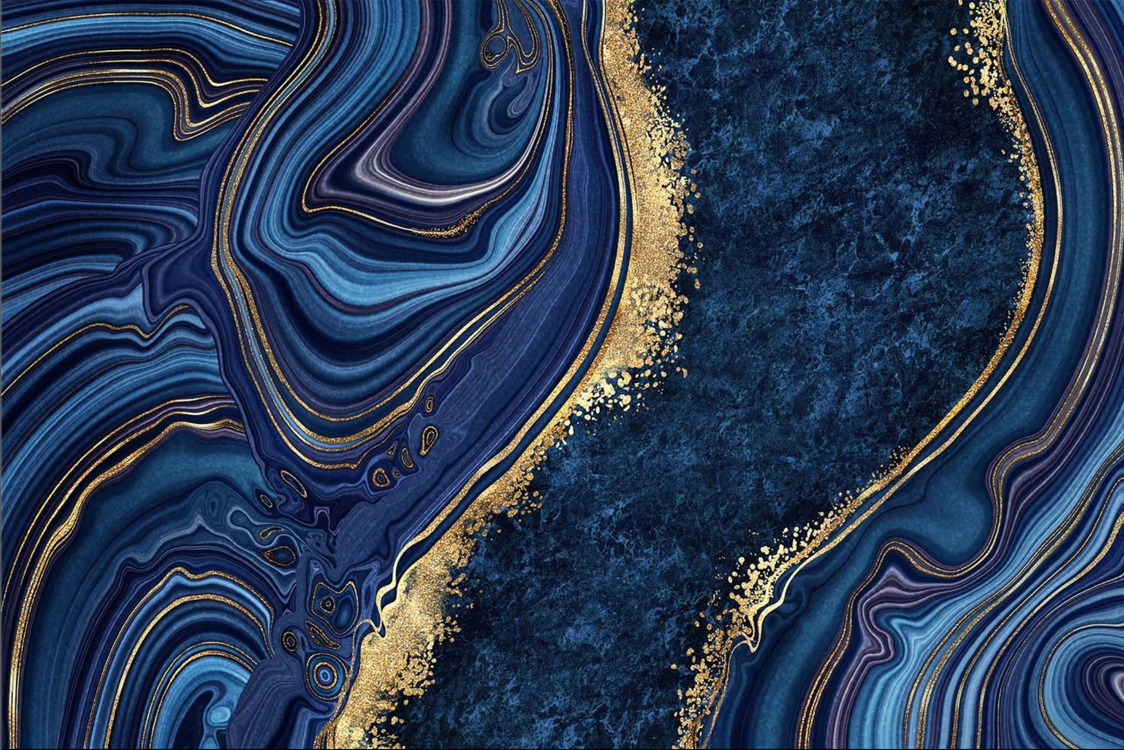 ABSTRACT BLUE