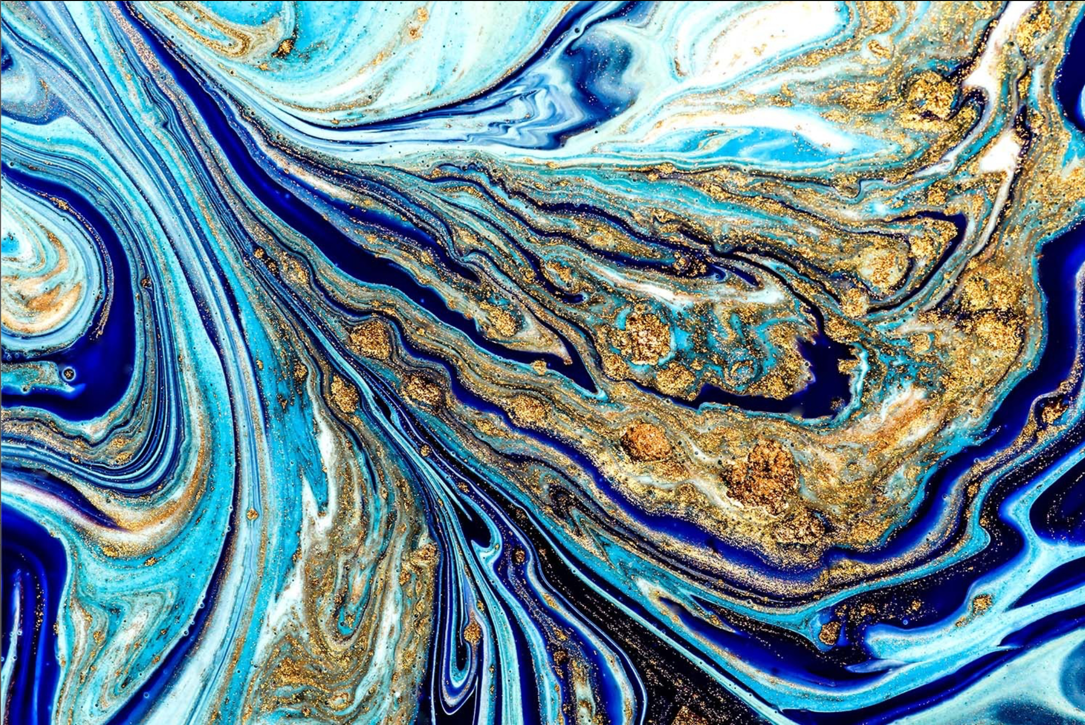 ABSTRACT BLUE
