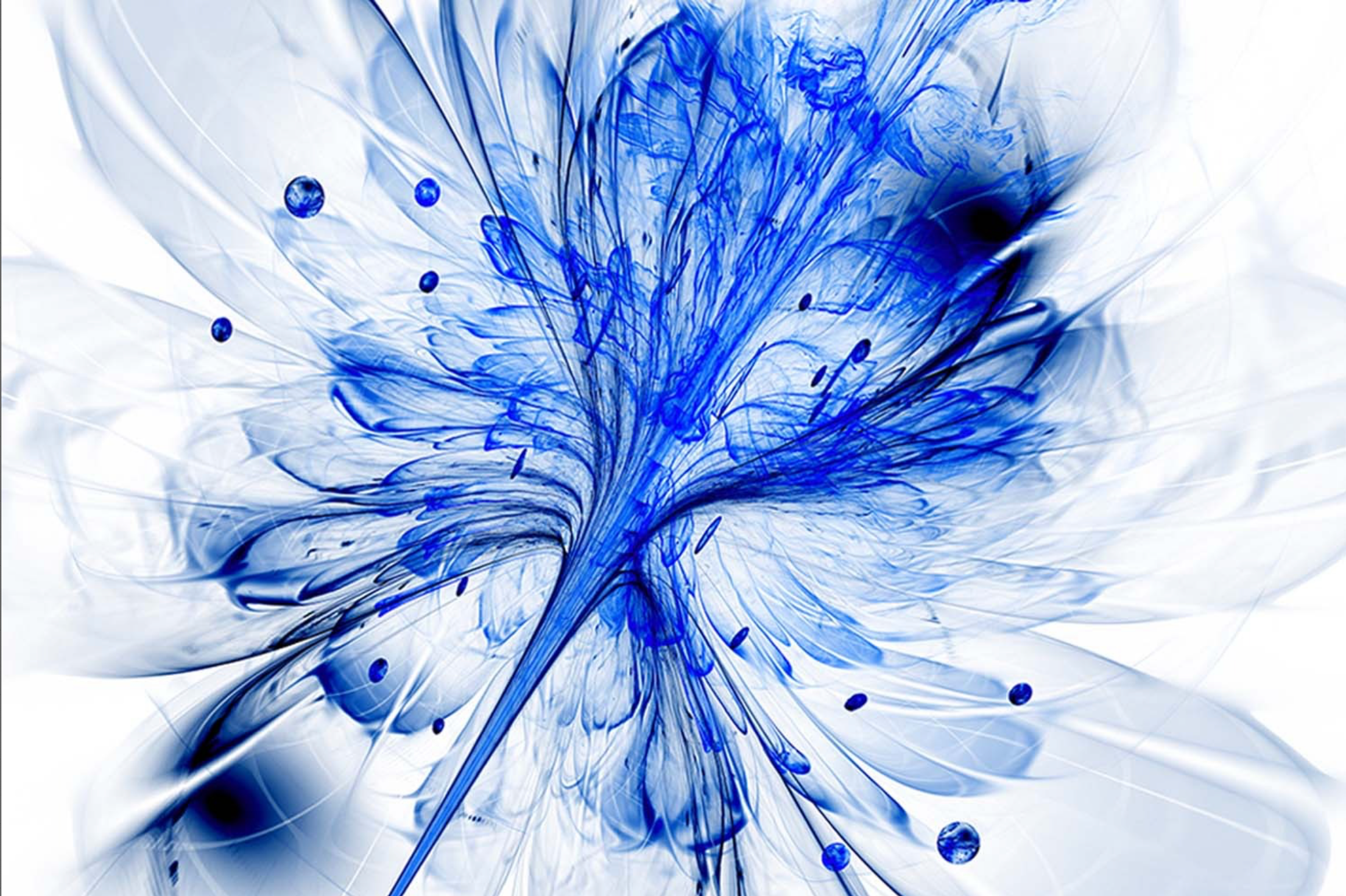 ABSTRACT BLUE