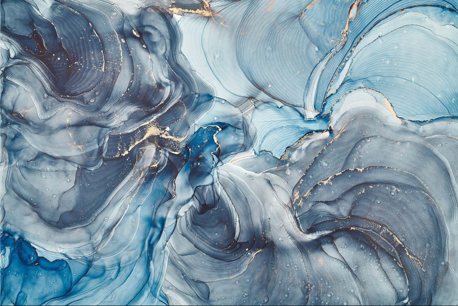 ABSTRACT BLUE